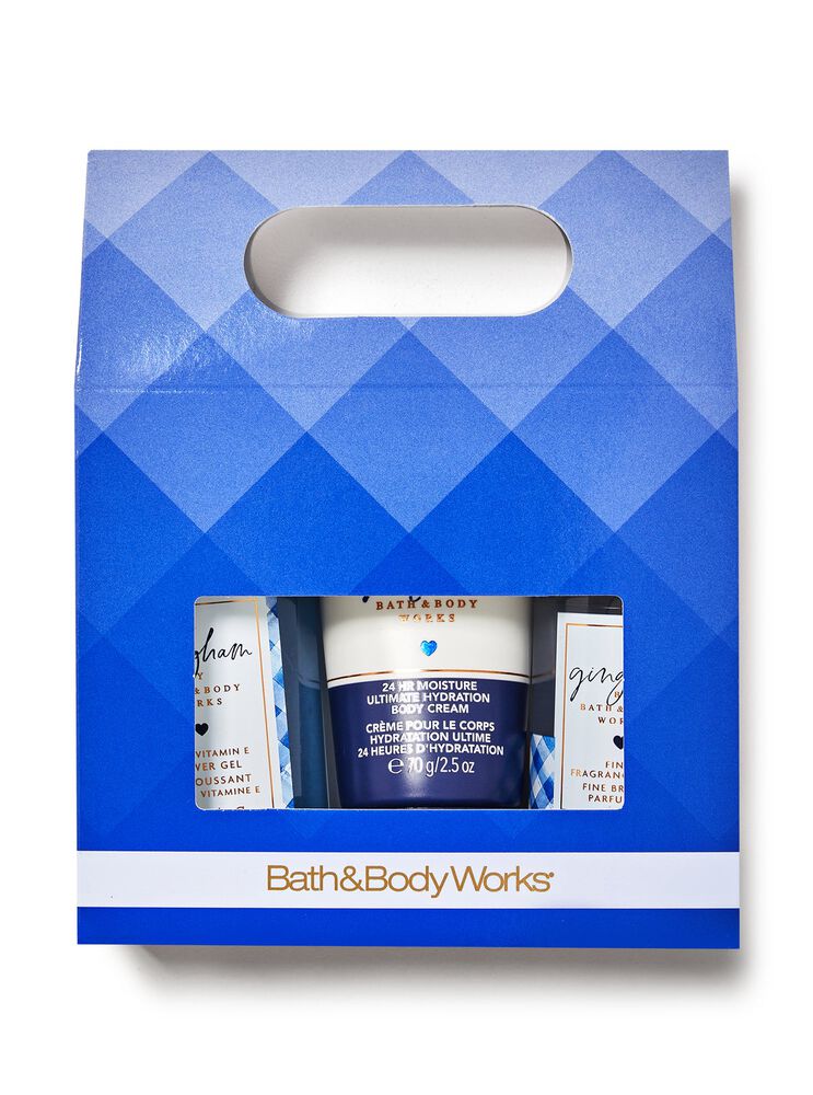 Gingham Mini Gift Box Set Mini Gift Box Set