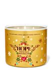Winter Peach Marshmallow 3-Wick Candle image number null
