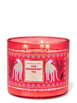 Iced Dragonfruit Tea 3-Wick Candle Iced Dragonfruit Tea 3-Wick Candle