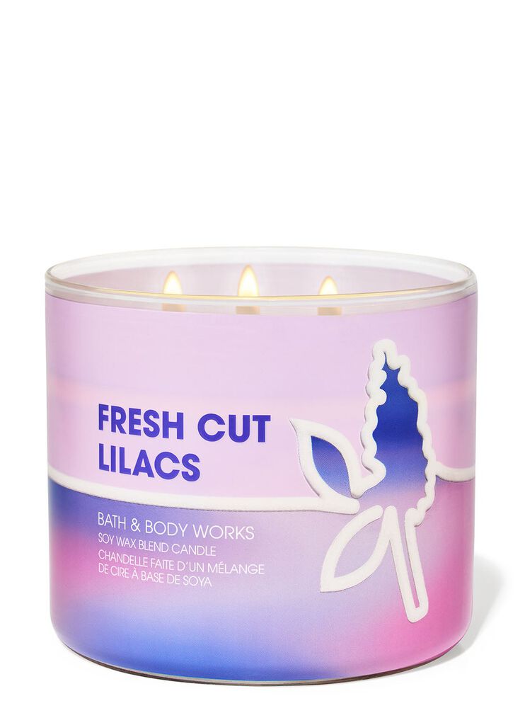 Fresh Cut Lilacs 3-Wick Candle 3-Wick Candle