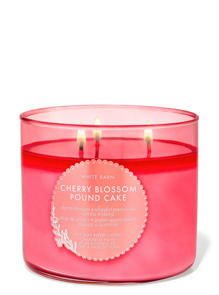 Cherry Blossom Pound Cake 3-Wick Candle 3-Wick Candle