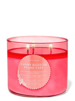 Cherry Blossom Pound Cake 3-Wick Candle Cherry Blossom Pound Cake 3-Wick Candle
