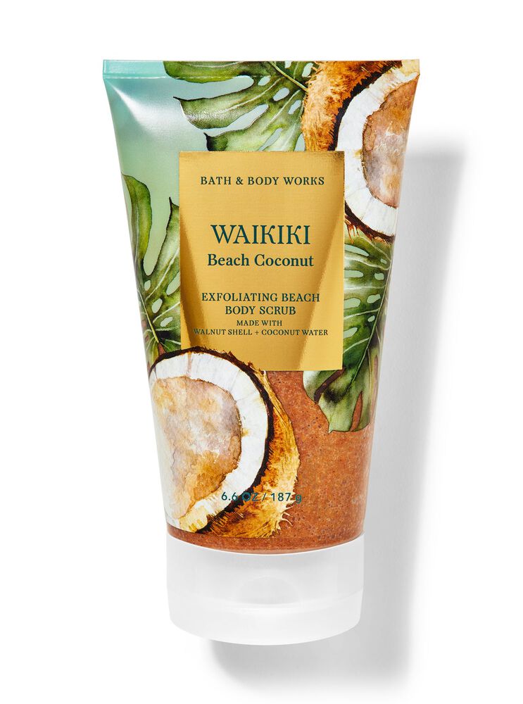 Waikiki Beach Coconut Exfoliating Beach Body Scrub Exfoliating Beach Body Scrub
