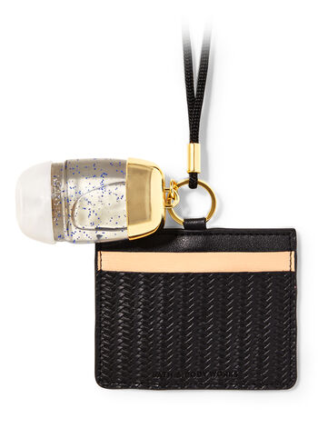 Wearable Black ID Card PocketBac Holder