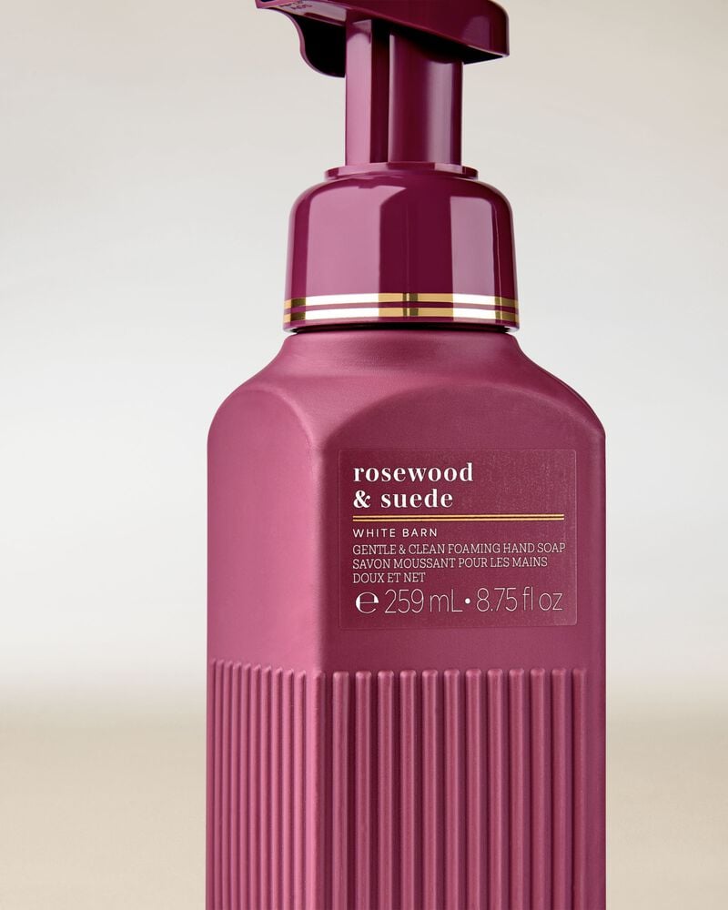 Rosewood & Suede Gentle & Clean Foaming Hand Soap Gentle & Clean Foaming Hand Soap