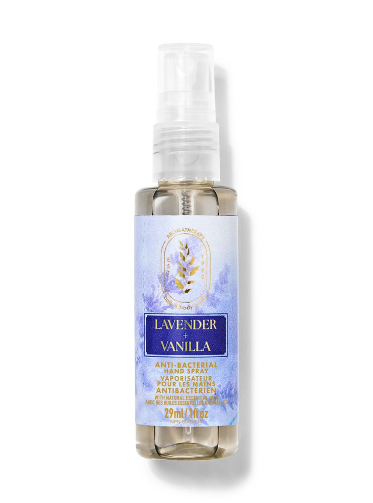 Lavender + Vanilla Hand Sanitizer Spray Hand Sanitizer Spray