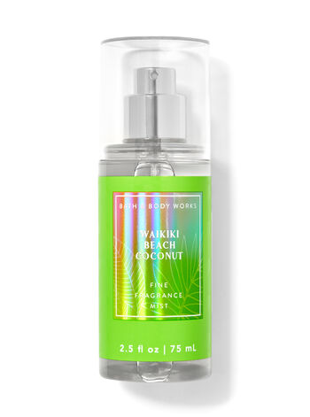 Waikiki Beach Coconut Travel Size Fine Fragrance Mist Travel Size Fine Fragrance Mist