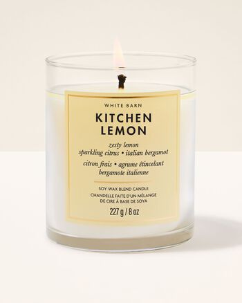 Kitchen Lemon Single Wick Candle Single Wick Candle
