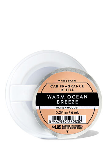 Warm Ocean Breeze Car Fragrance Refill Car Fragrance Refill