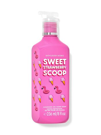 Sweet Strawberry Scoop Cleansing Gel Hand Soap Gel Hand Soap