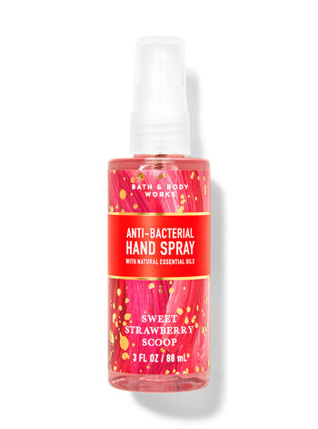 Sweet Strawberry Scoop Hand Sanitizer Spray Hand Sanitizer Spray