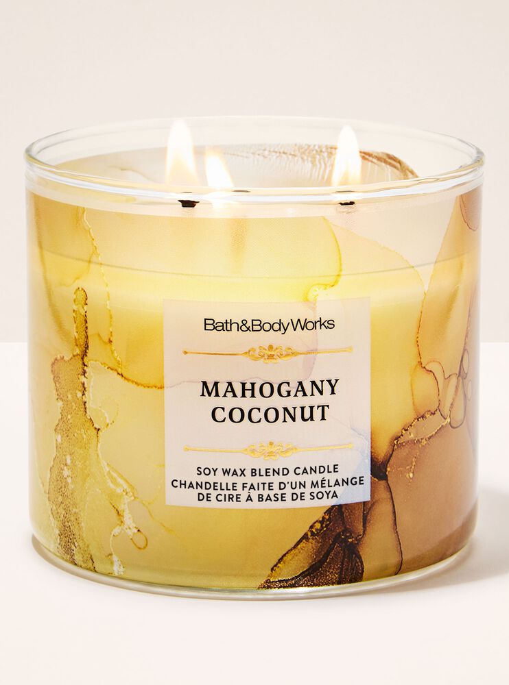 Mahogany Coconut 3-Wick Candle 3-Wick Candle