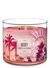 Berry Waffle Cone 3-Wick Candle image number null
