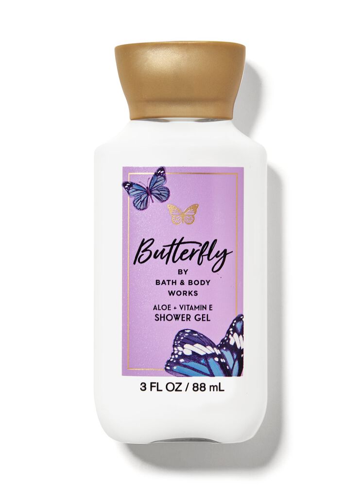 Butterfly Travel Size Shower Gel Travel Size Shower Gel