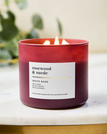 Rosewood & Suede 3-Wick Candle 3-Wick Candle