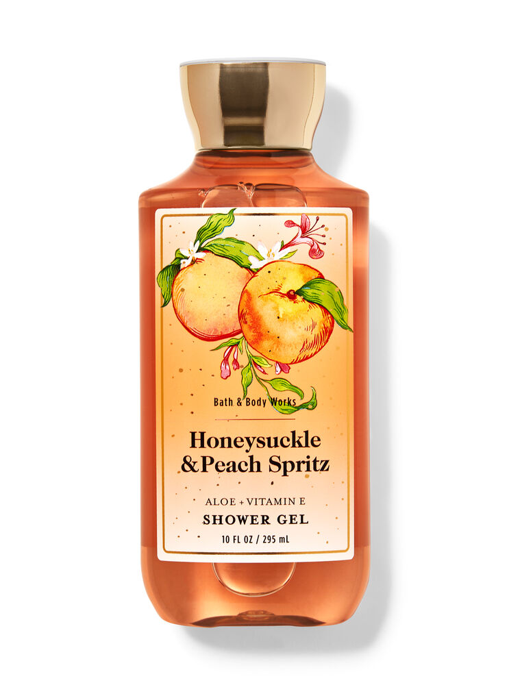 Honeysuckle & Peach Spritz Shower Gel Shower Gel
