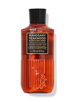 Mahogany Teakwood 3-in-1 Hair, Face & Body Wash