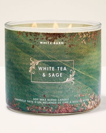 White Tea & Sage 3-Wick Candle 3-Wick Candle