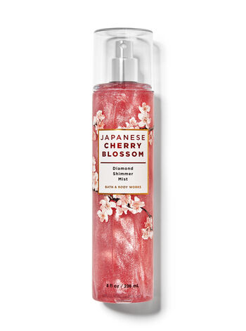 Japanese Cherry Blossom Body Spray & Mist Diamond Shimmer Mist