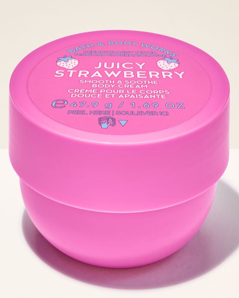 Juicy Strawberry Travel Size Smooth & Soothe Body Cream Travel Size Smooth & Soothe Body Cream