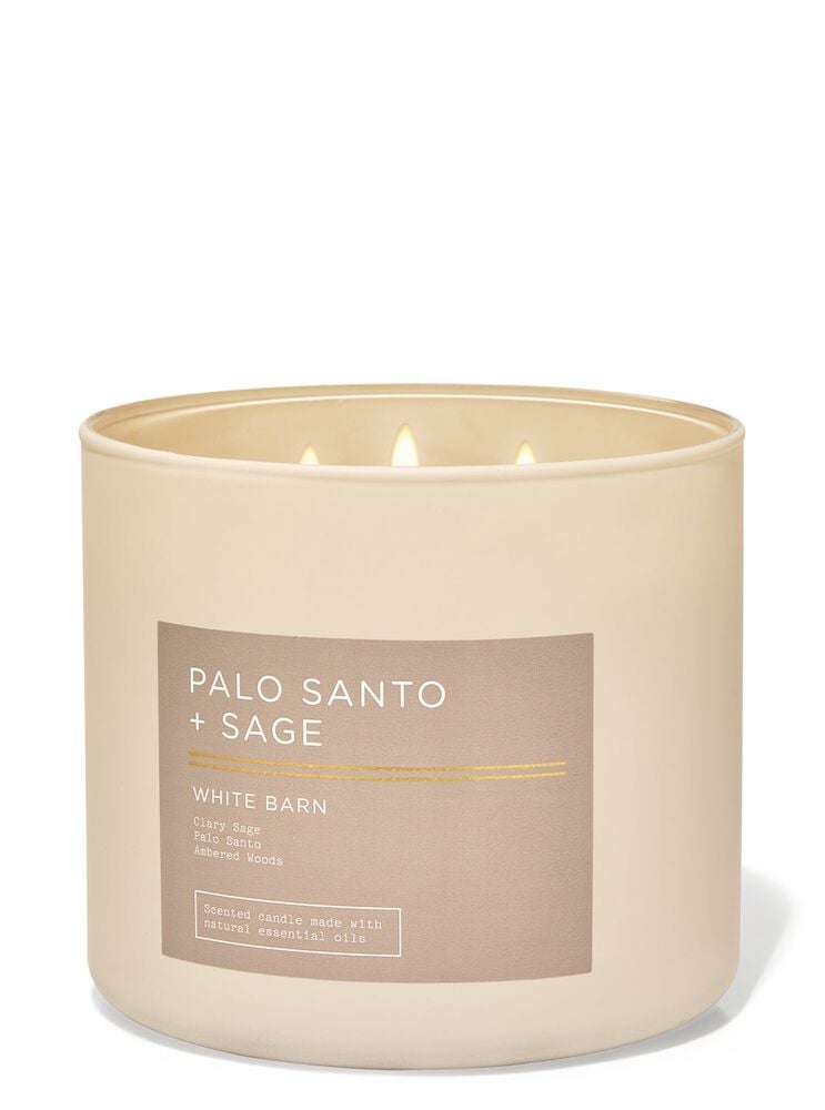 Palo Santo & Sage 3-Wick Candle 3-Wick Candle