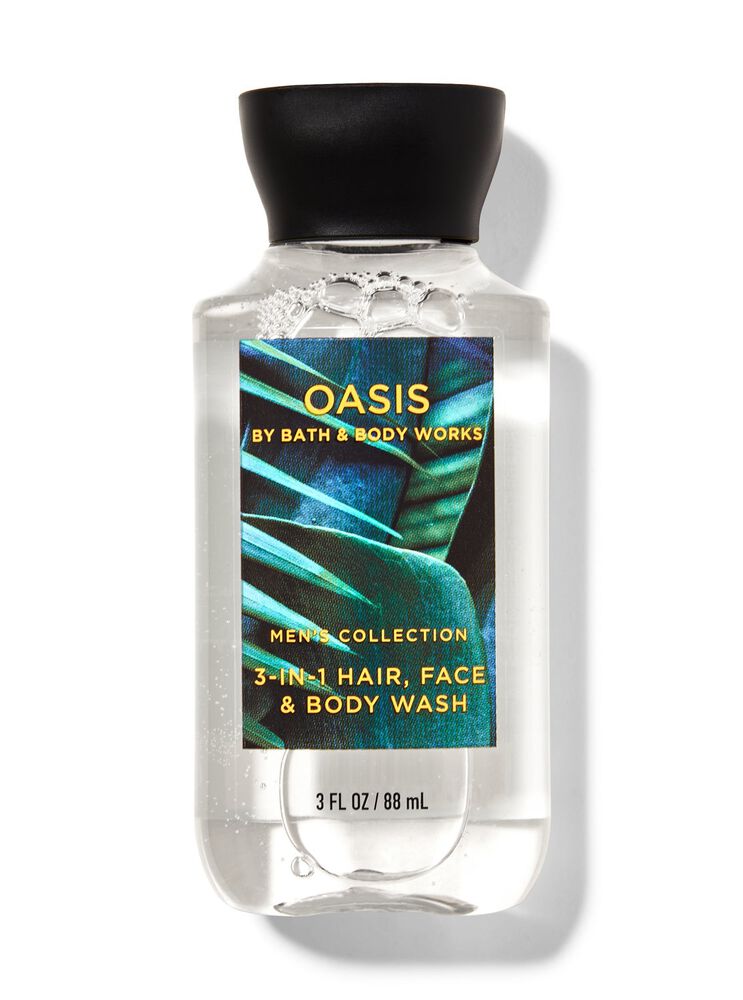 Oasis Travel Size 3-in-1 Hair, Face & Body Wash Travel Size 3-in-1 Hair, Face & Body Wash