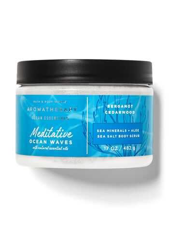 Bergamot Cedarwood Body Scrub Sea Salt Body Scrub