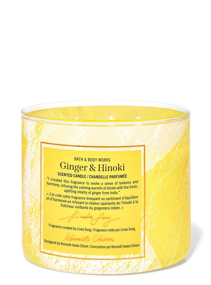 Ginger & Hinoki 3-Wick Candle 3-Wick Candle
