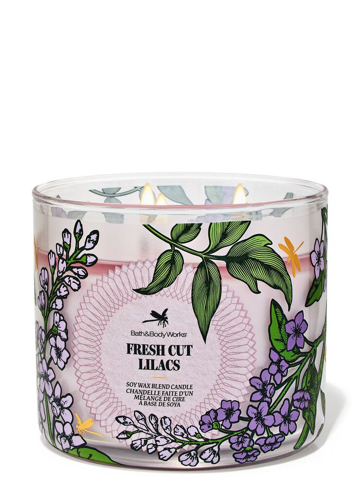 Fresh Cut Lilacs 3-Wick Candle 3-Wick Candle