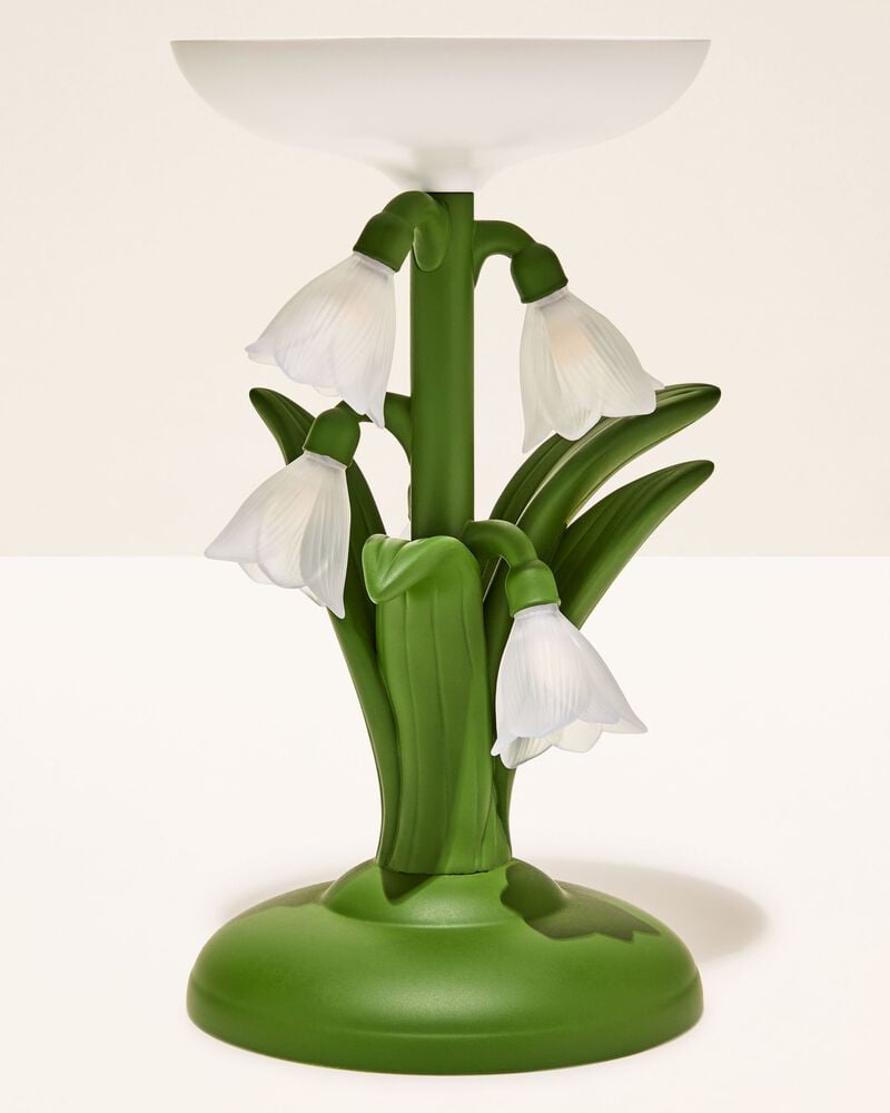 Snowdrop Dream Light-Up Pedestal Candle Holder Candle Holder
