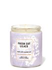 Fresh Cut Lilacs Single Wick Candle image number null
