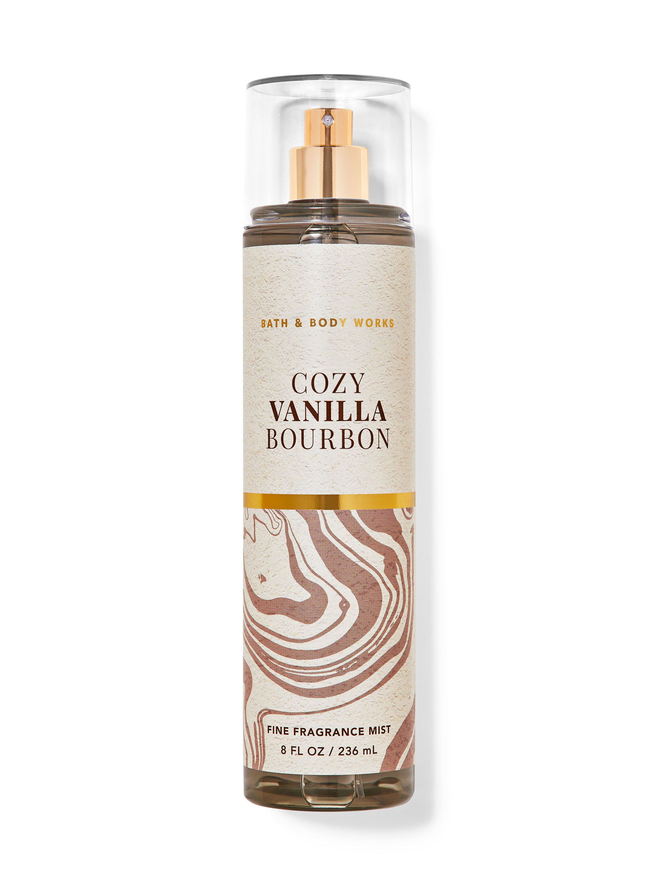 バスアンドボディワークスCozy Vanilla Bourbon ボディミスト Shop Cozy Vanilla Bourbon Fine Fragrance Mist | ID Bath & Body Works
