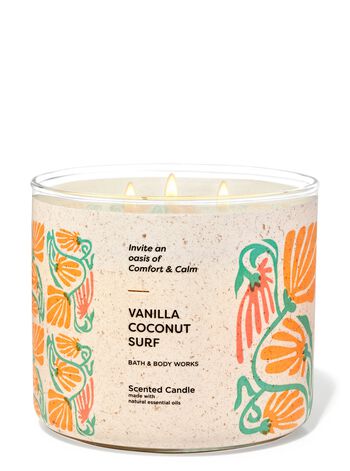 Vanilla Coconut Surf 3-Wick Candle 3-Wick Candle
