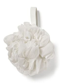 White Loofah Bath Sponge