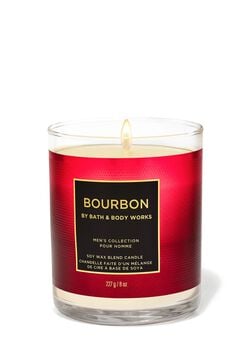 Bourbon Single Wick Candle image number null