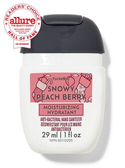 Snowy Peach Berry PocketBac Hand Sanitizer