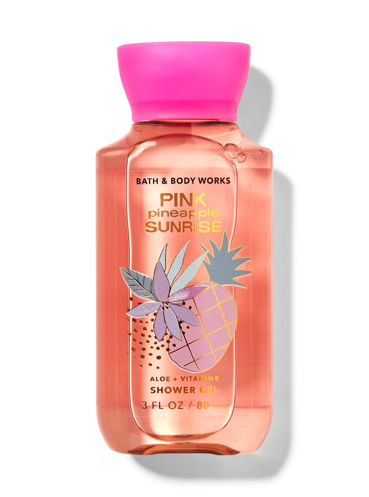 Pink Pineapple Sunrise Travel Size Shower Gel Travel Size Shower Gel
