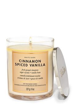 Cinnamon Spiced Vanilla Single Wick Candle Cinnamon Spiced Vanilla Single Wick Candle