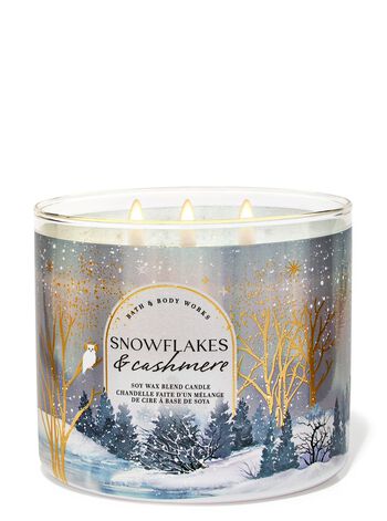 Snowflakes & Cashmere 3-Wick Candle 3-Wick Candle