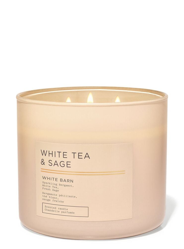 White Tea & Sage 3-Wick Candle 3-Wick Candle