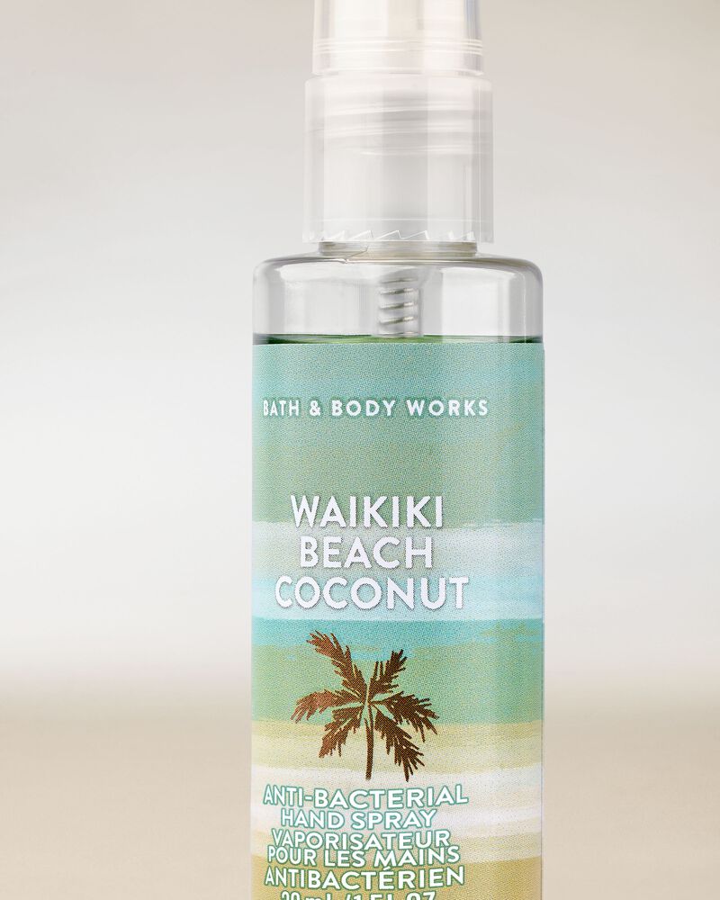 Waikiki Beach Coconut Hand Sanitizer Spray Hand Sanitizer Spray