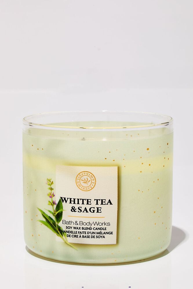 White Tea & Sage 3-Wick Candle 3-Wick Candle