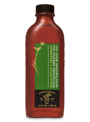 Eucalyptus Spearmint Body Oil Moisturizing Body Oil