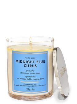 Midnight Blue Citrus Single Wick Candle Midnight Blue Citrus Single Wick Candle