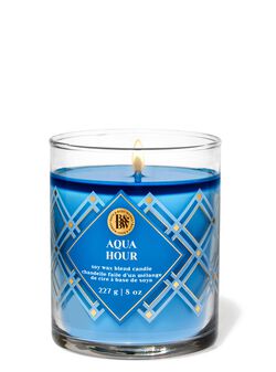 Aqua Hour Single Wick Candle Aqua Hour Single Wick Candle