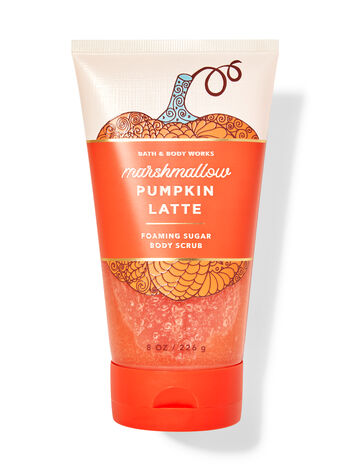 Marshmallow Pumpkin Latte Foaming Sugar Body Scrub Foaming Sugar Body Scrub