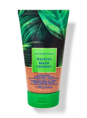 Waikiki Beach Coconut Exfoliating Glow Body Scrub Exfoliating Glow Body Scrub