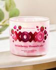 Strawberry Pound Cake 3-Wick Candle image number null