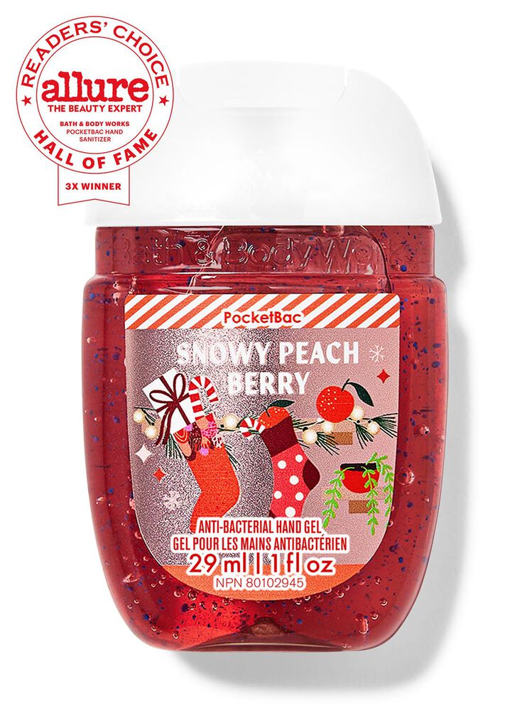 Snowy Peach Berry PocketBac Hand Sanitizer PocketBac Hand Sanitizer