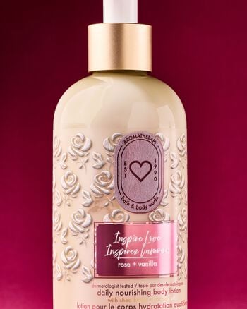 Inspire Love: Rose + Vanilla Moisturizing Body Lotion Moisturizing Body Lotion